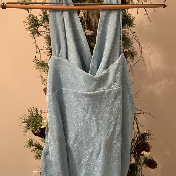 REVOLVE SUPERDOWN HALTER MINI DRESS - Picture 6 of 9